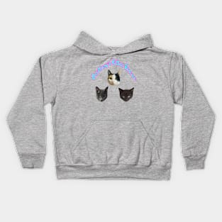 Rescued Kittens Kids Hoodie